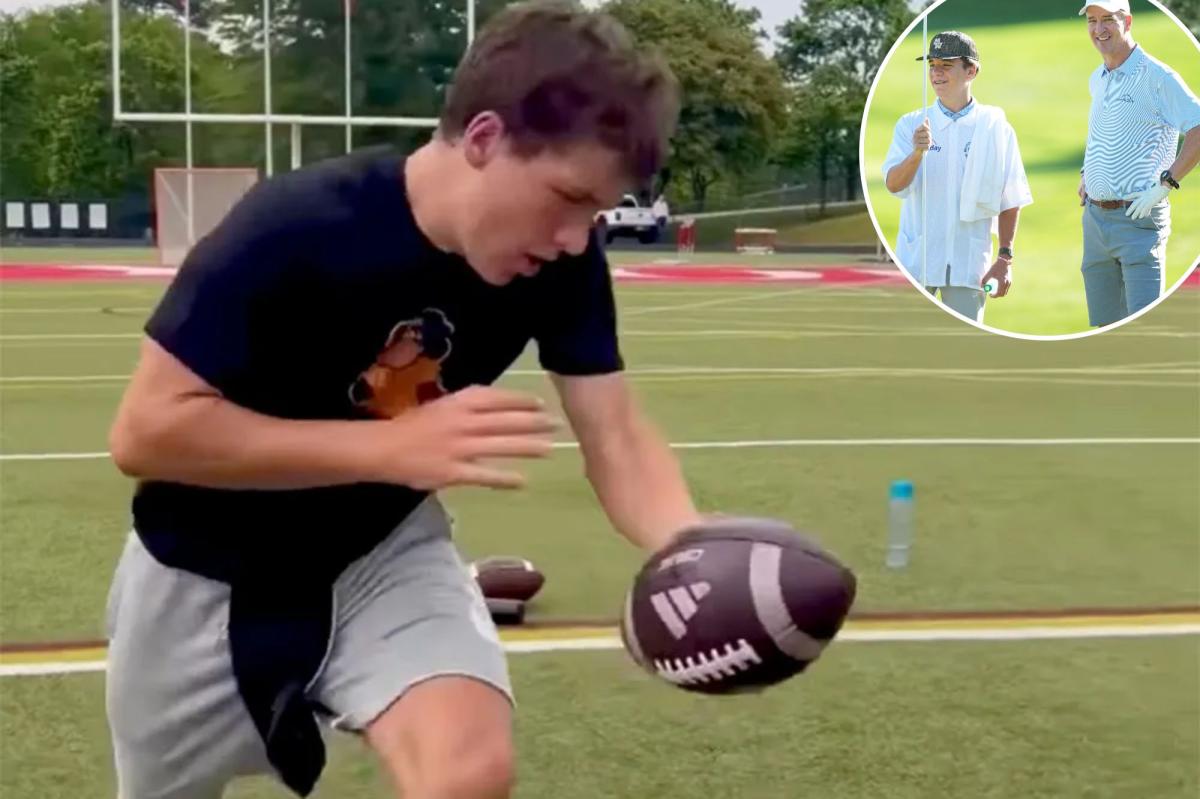 Peyton Manning's son won't be his high school's starting QB this year