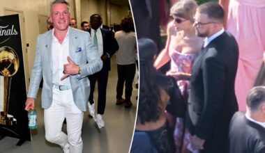 Pat McAfee peels back curtain on Travis Kelce-Taylor Swift wedding after surprise invite