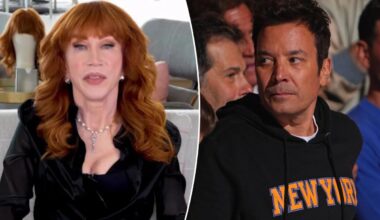 Kathy Griffin claims she is banned from Jimmy Fallon’s 'Tonight Show'