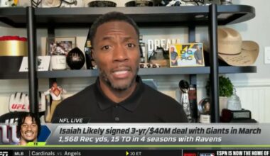 Ryan Clark learned of his ESPN layoff during 'NFL Live' appearance in awkward moment