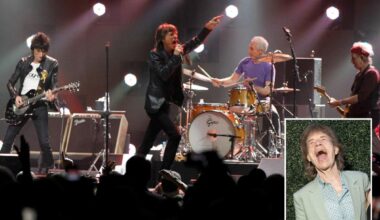 Mick Jagger makes surprise appearance in Napa Valley