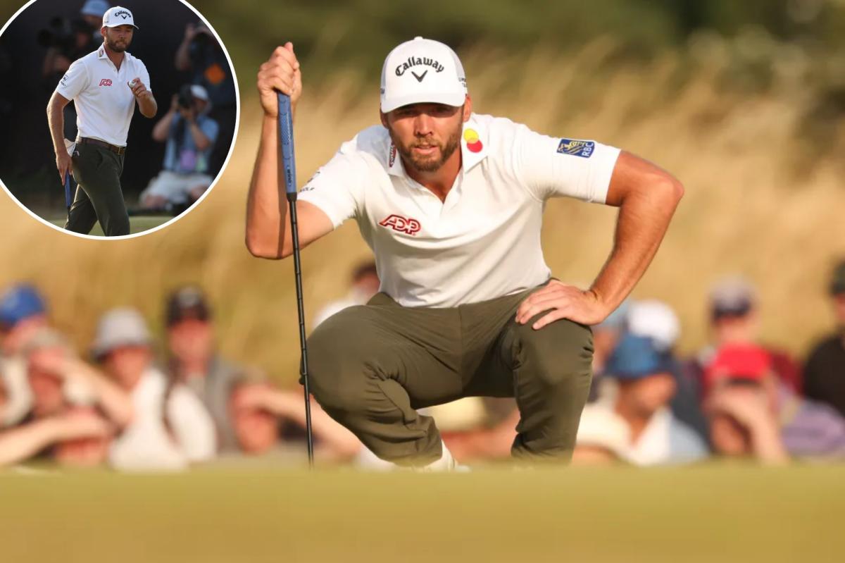 Sam Burns holding lead going into British Open's final round
