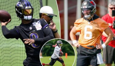 Lamar Jackson, Baker Mayfield contract questions lead training camp storylines
