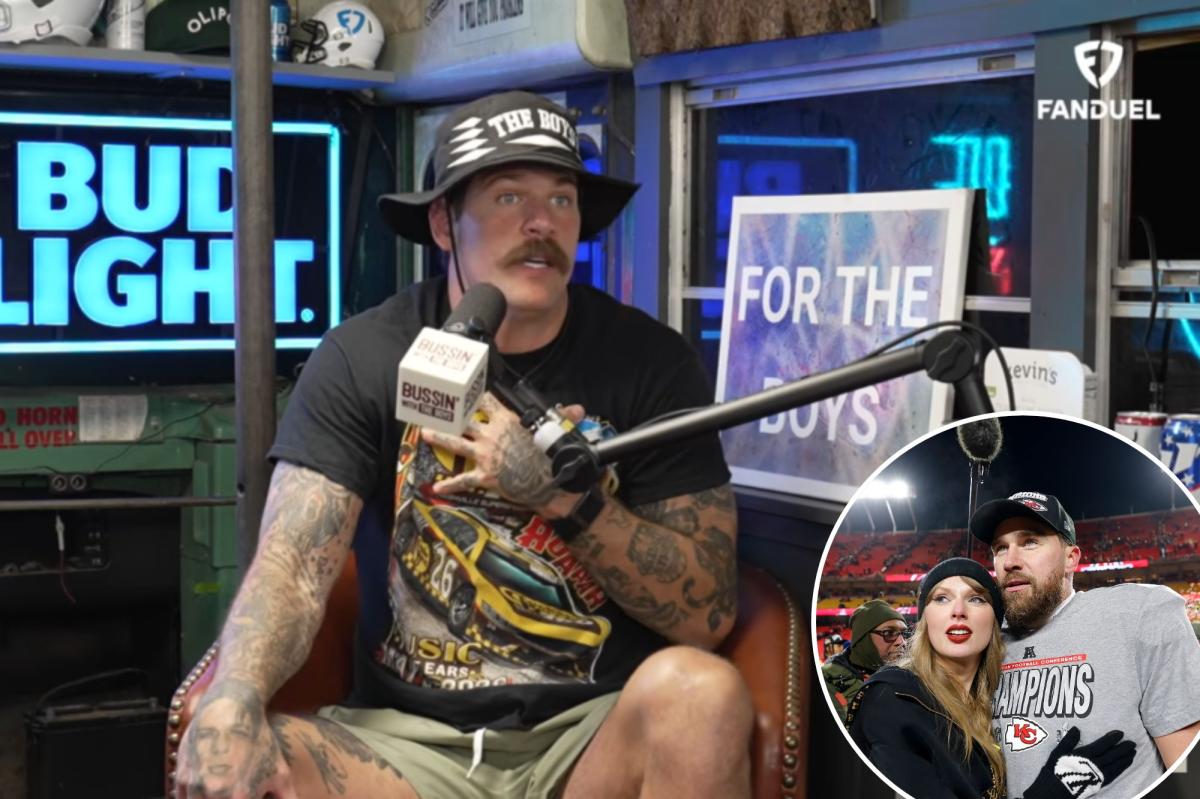 Taylor Lewan reveals angry voice message he deleted after not being invited to Travis Kelce wedding