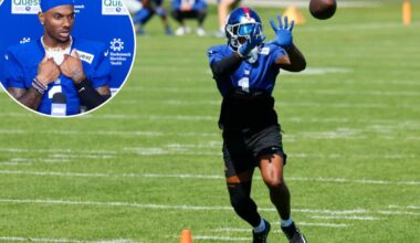 Giants' Malik Nabers not expected to be placed on PUP list
