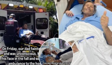 Ron Duguay rushed to hospital after scary home collapse