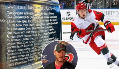 Hurricanes owner left one player off Stanley Cup while including family members in NHL stunner