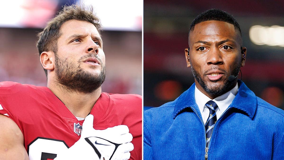Nick Bosa and Ryan Clark
