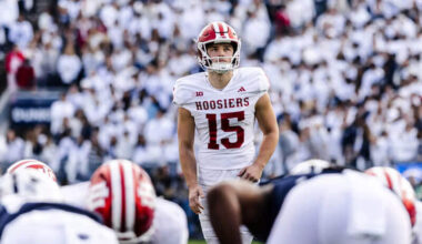 IU football kicker Nico Radicic.