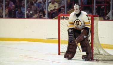 Cheevers' coaching career with Bruins began as substitute in equipment