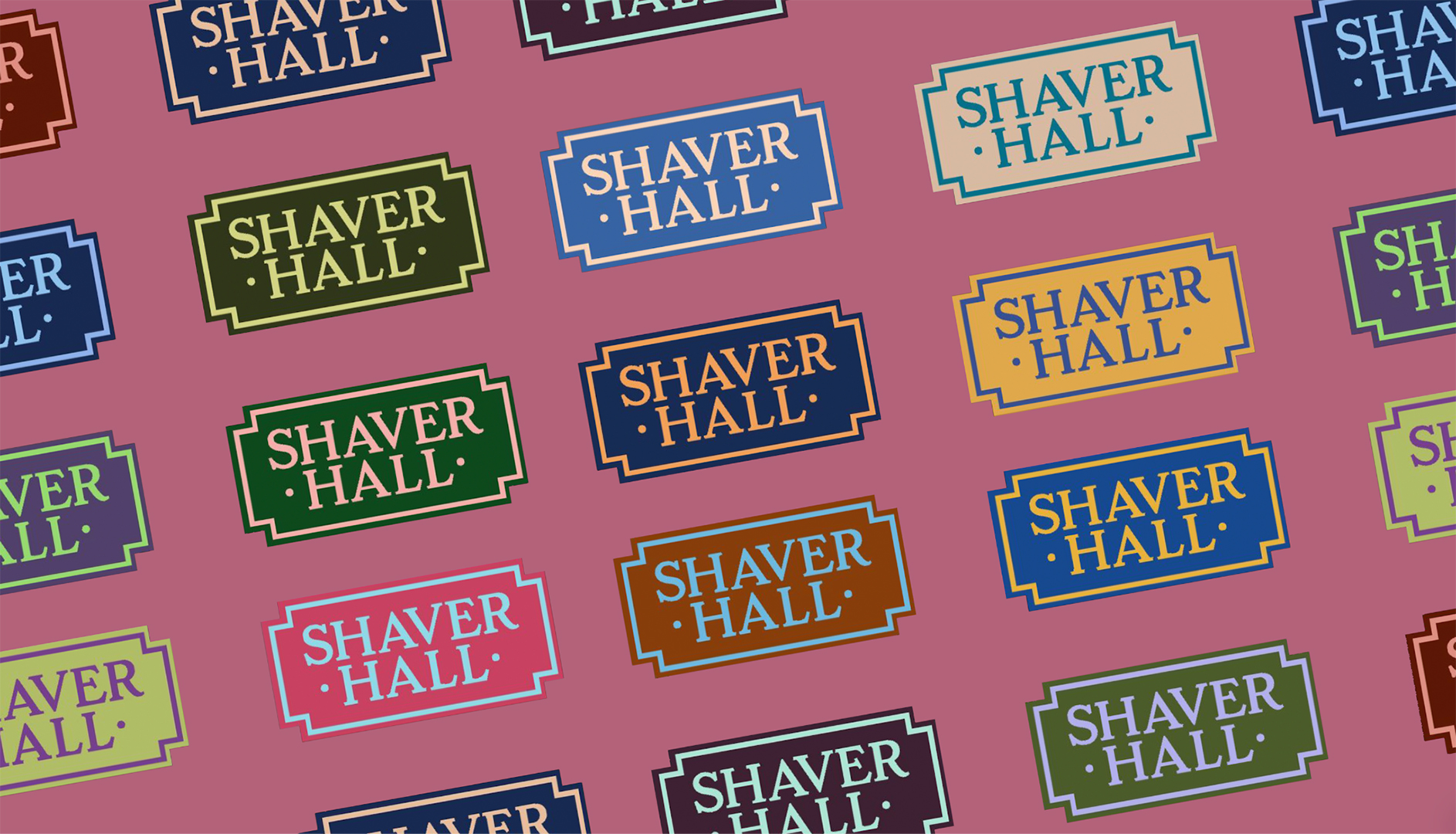 Love &amp; War branding for Shaver Hall