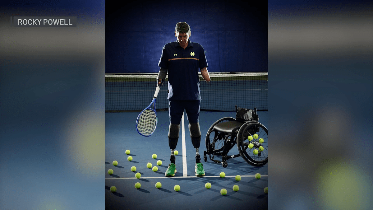 Dallas tennis player returns after quadruple amputation – NBC 5 Dallas-Fort Worth