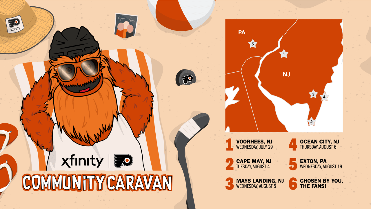 Flyers Announce Dates for Return on Fan-Favorite Community Caravan