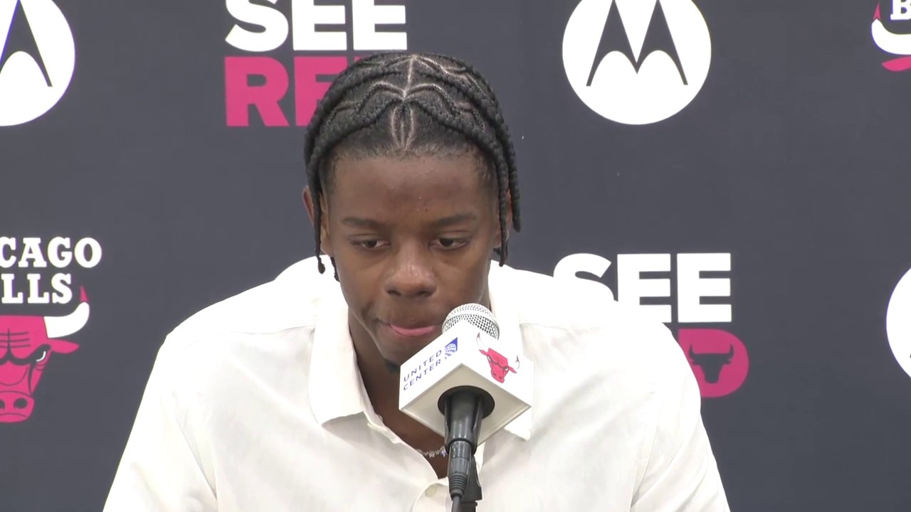 Chicago Bulls introduce first-round picks Caleb Wilson and Dailyn Swain