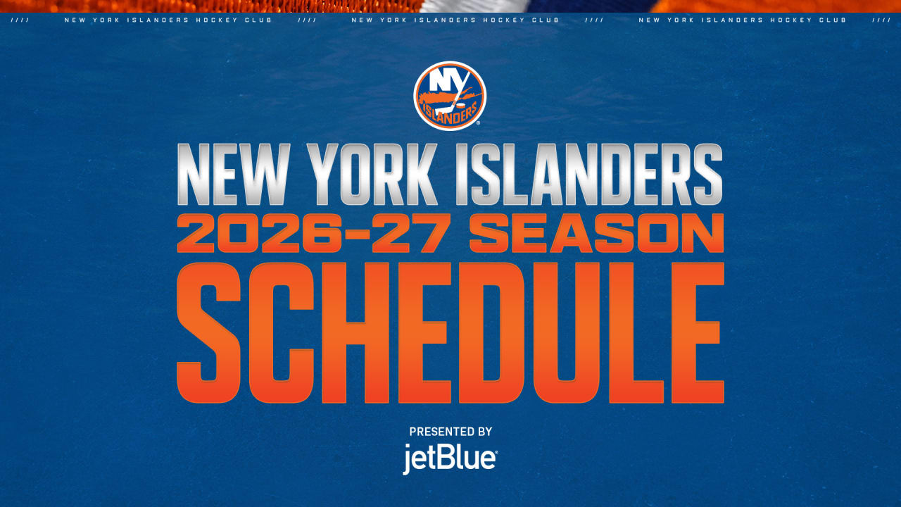 Islanders Announce 2026-27 Regular Season Schedule