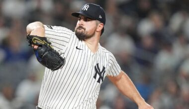 Yankees place Carlos Rodón on 15-day IL with elbow inflammation