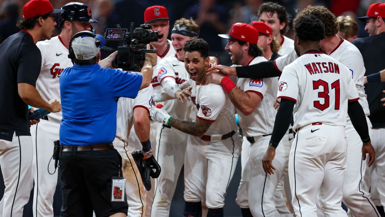 Rocchio, Guardians walk off with AL Central showdown win over ChiSox
