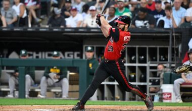 White Sox rookie center fielder Tristan Peters hits for cycle