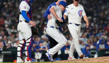 Cubs reliever Trent Thornton day-to-day with bruised left heel