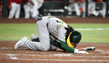 A's place Joshua Kuroda-Grauer, Mark Leiter Jr. on IL