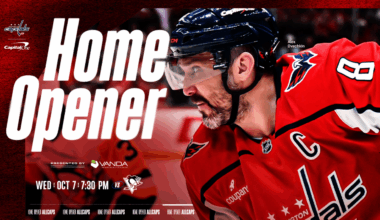 Capitals Announce Home Opener for 2026-27 Season