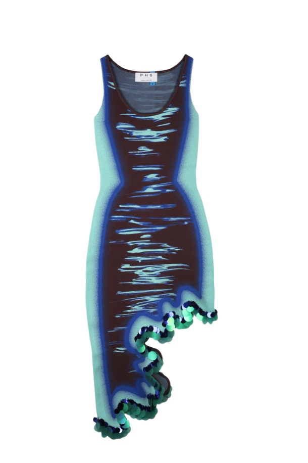 PH5, Aster Reversible Asymmetric Wavy Dress