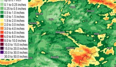 Greene And Cocke Counties See Some Of Areas Highest Rainfall Totals – WGRV.com