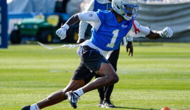 Detroit Lions training camp observations: Jameson Williams is even better