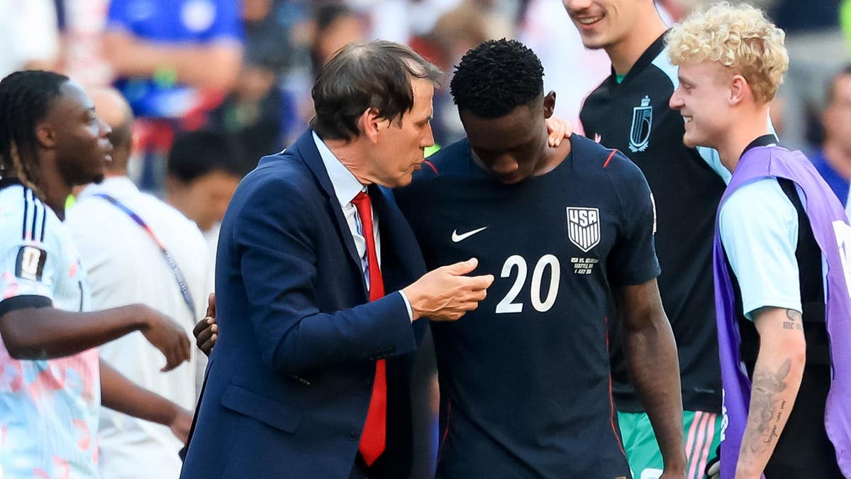 Rudi Garcia and Falorin Balogun