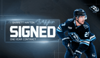 Utah Mammoth Match Offer Sheet for Forward Barrett Hayton