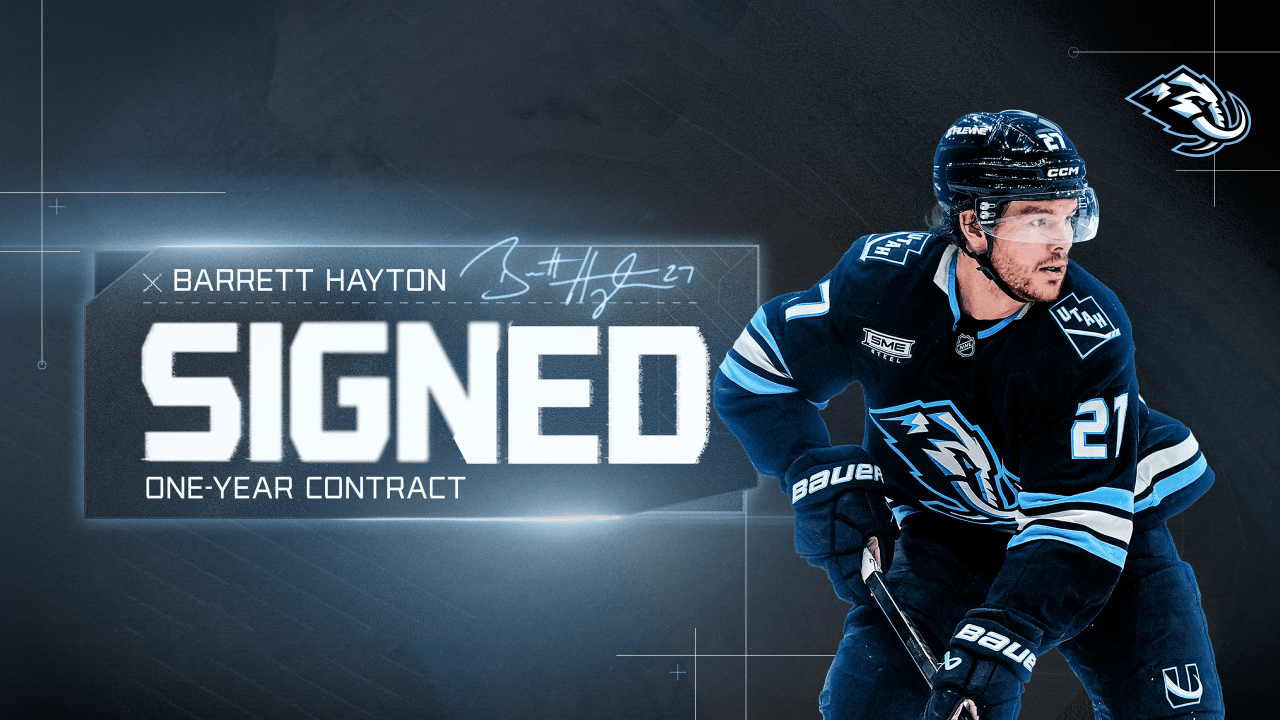 Utah Mammoth Match Offer Sheet for Forward Barrett Hayton