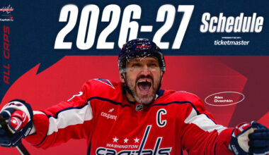 Capitals Announce 2026-27 Regular-Season Schedule