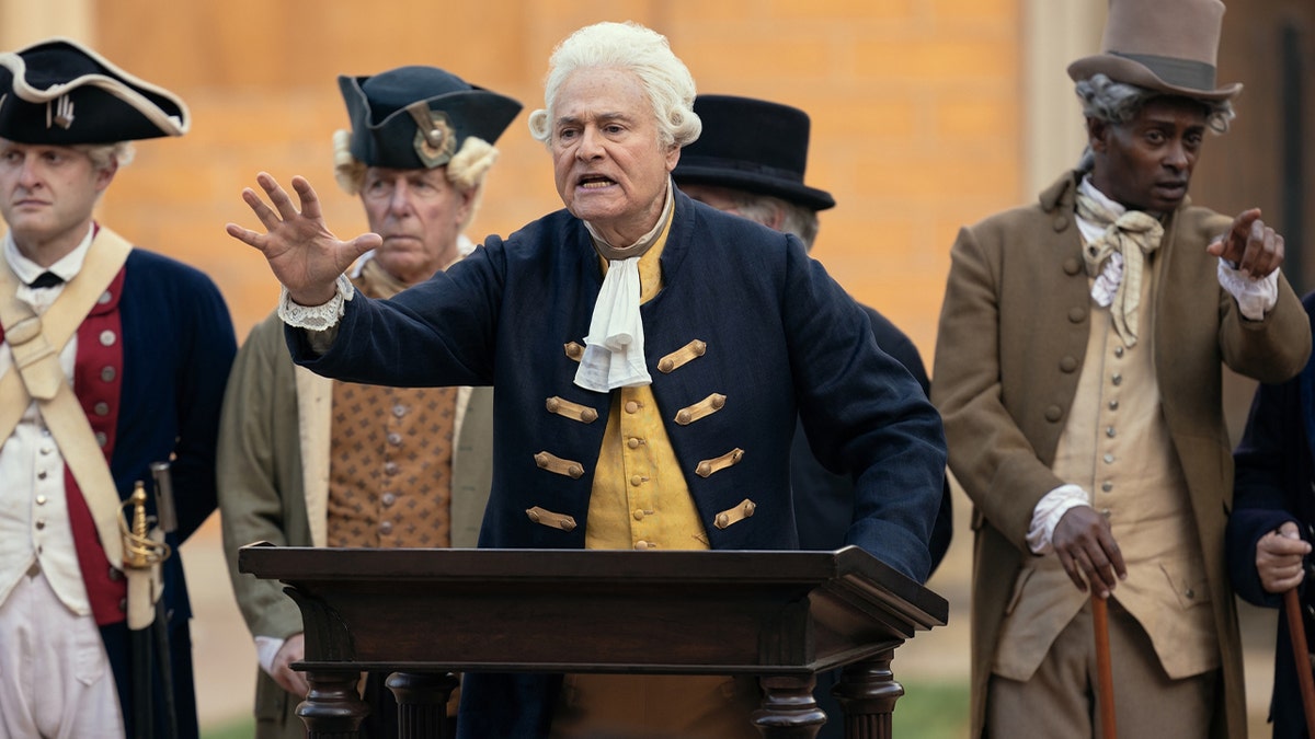 Late director Rob Reiner as George Washington in HBO comedy.