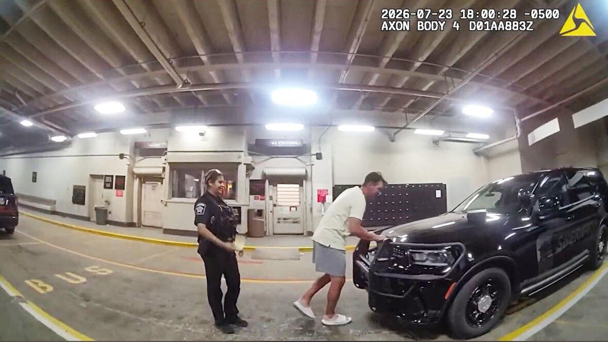 Tony Romo arrest footage.