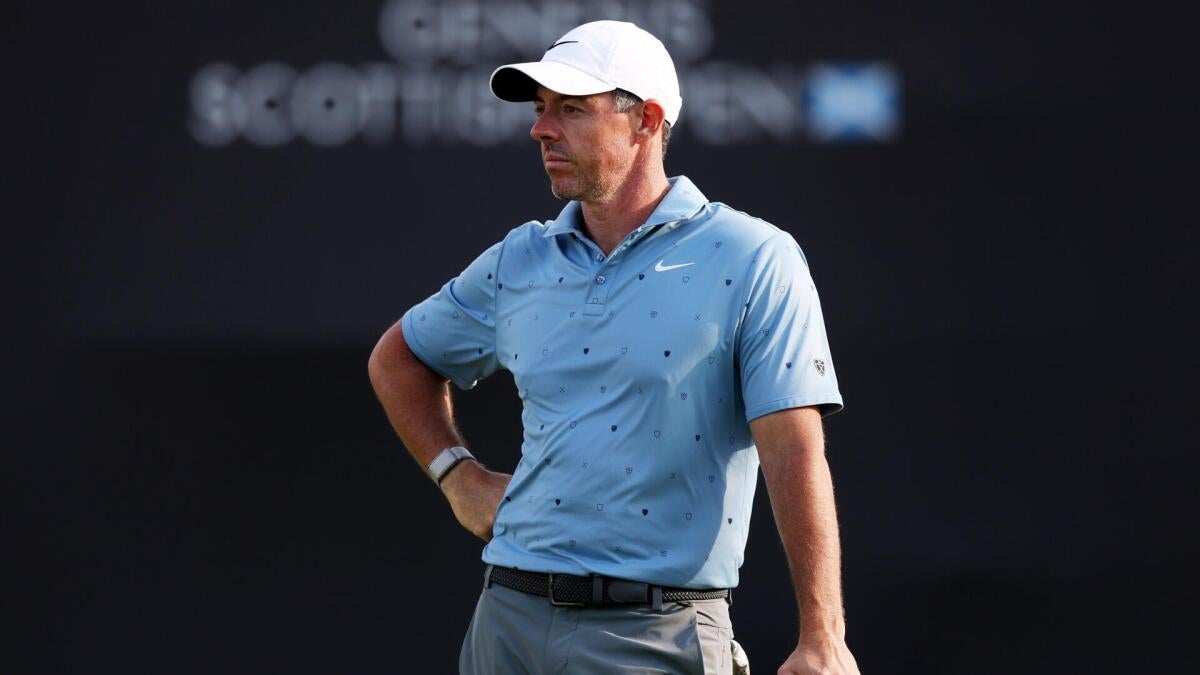 2026 Scottish Open leaderboard: Rory McIlroy retains tied on top entering weekend