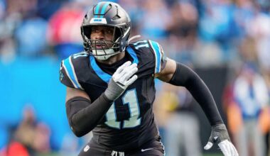 NFL news roundup: Panthers place Nic Scourton (torn ACL) on injured reserve, sign UFL star Cam Gill - NFL.com