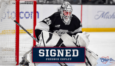 Blue Jackets sign goaltender Pheonix Copley to one-year contract