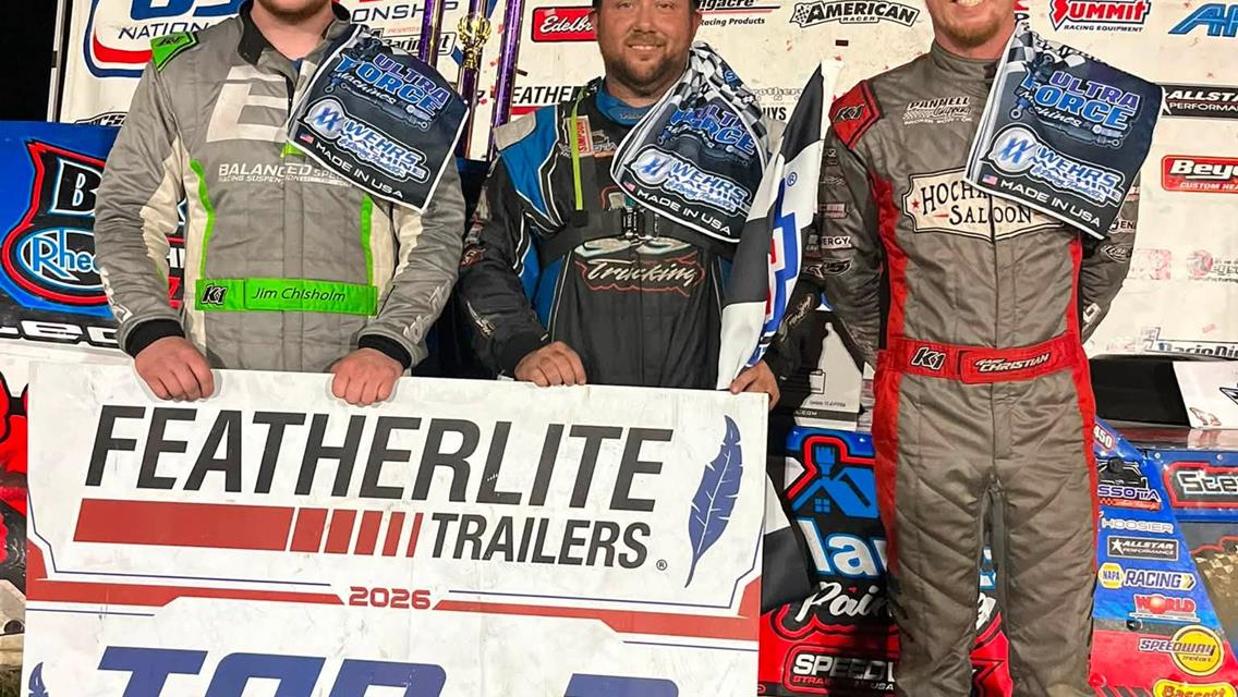 Mike Stearns Captures First Career USMTS Victory at Casino Speedway