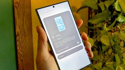 Samsung Galaxy seperate panel