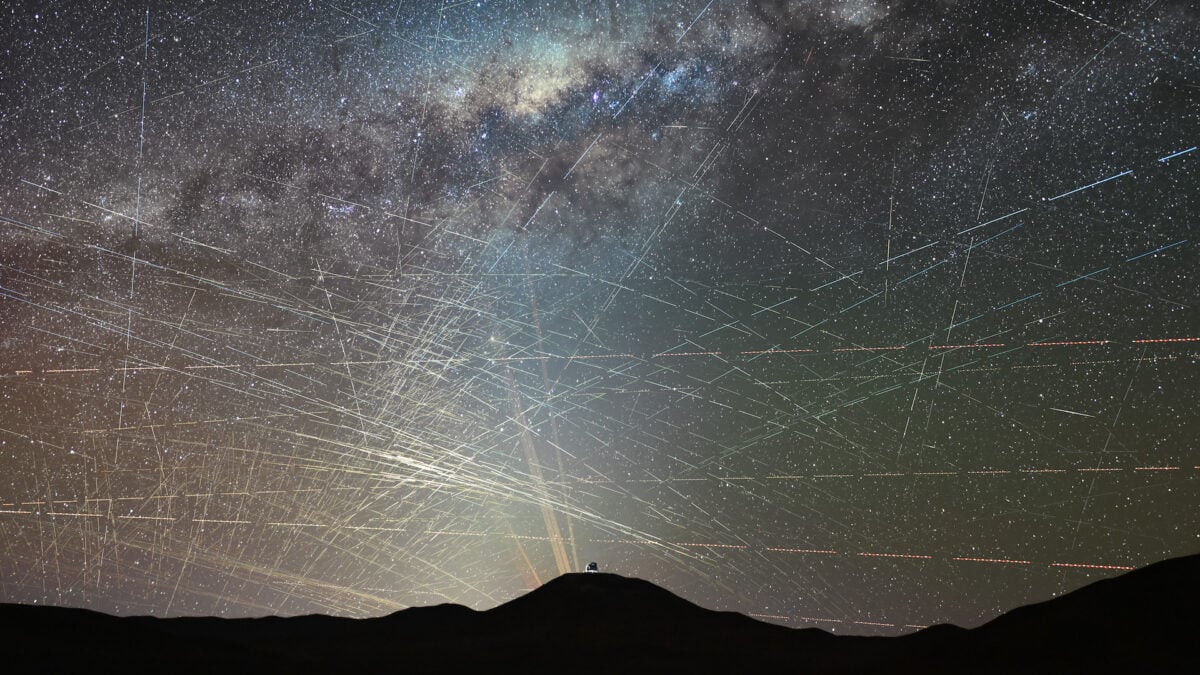 ESO Study Finds That No More Than 100,000 Satellites Should Orbit Earth