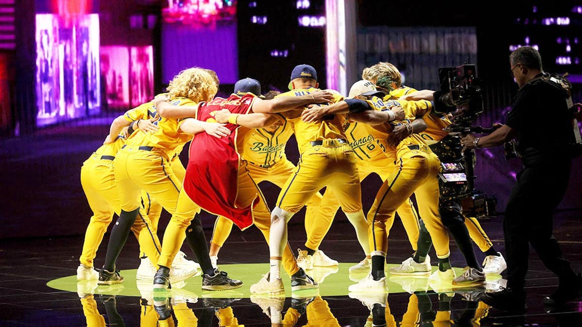The Savannah Bananas perform onstage at the ESPY Awards in New York City.
