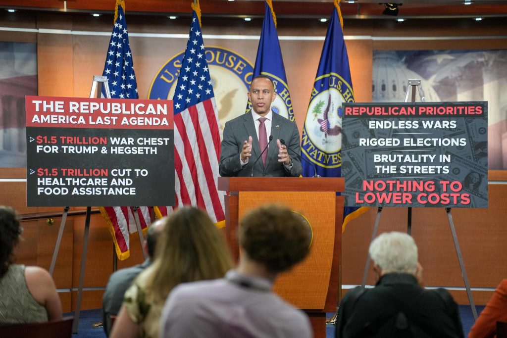 LEADER JEFFRIES: “HOUSE DEMOCRATS WILL STRONGLY OPPOSE THE GOP’S AMERICA LAST BUDGET RESOLUTION” – Congressman Hakeem Jeffries