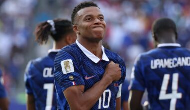 Kylian Mbappe scored twice to book France's place in the last 16 of the World Cup