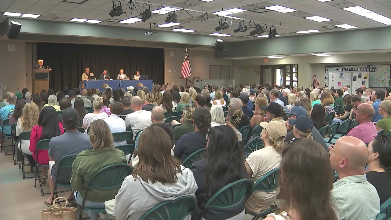 Orange County residents demand answers over cluster of rare child cancer cases in Ladera Ranch