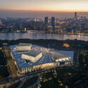 Snøhetta’s Shanghai Grand Opera House, 2026. Image © Tian Fangfang Snøhetta's Shanghai Grand Opera House Nears Completion Ahead of October Opening - Image 2 of 7