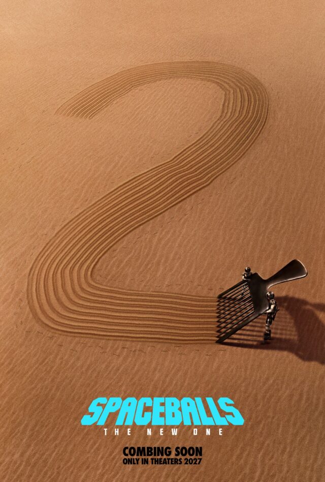 poster art of a desert-like sand dune environment with a rover raking out a "2'