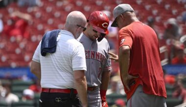 Spencer Steer’s absence might underscore how important he is to the Reds