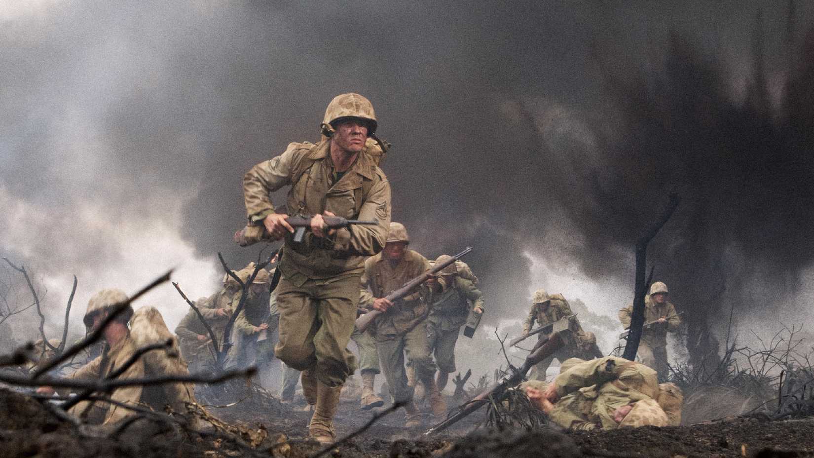 Still of soldiers in The Pacific