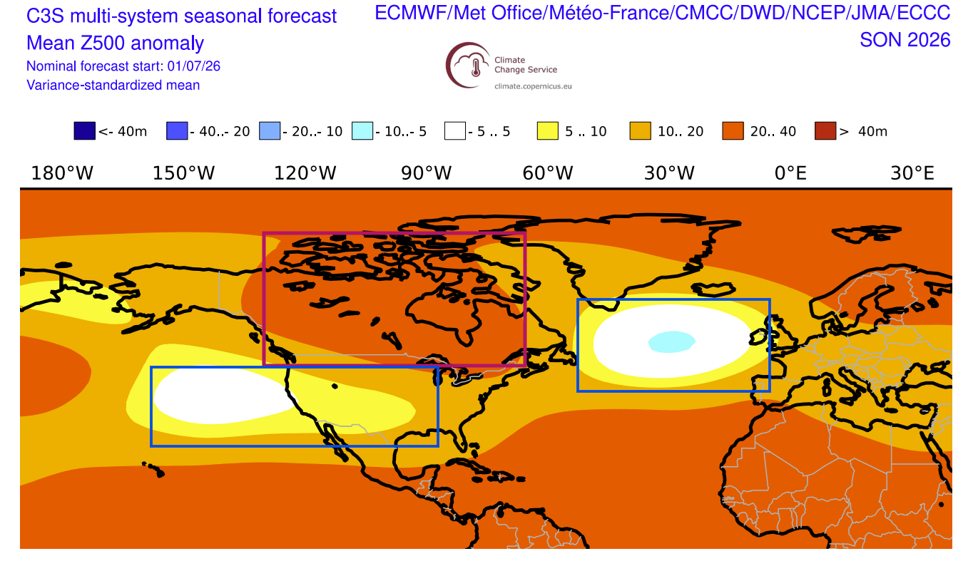 super-el-nino-ecmwf-copernicus-multi-model-seasonal-forecast-data-pressure-anomaly-united-states-canada-fall-pattern-pacific-jet-stream