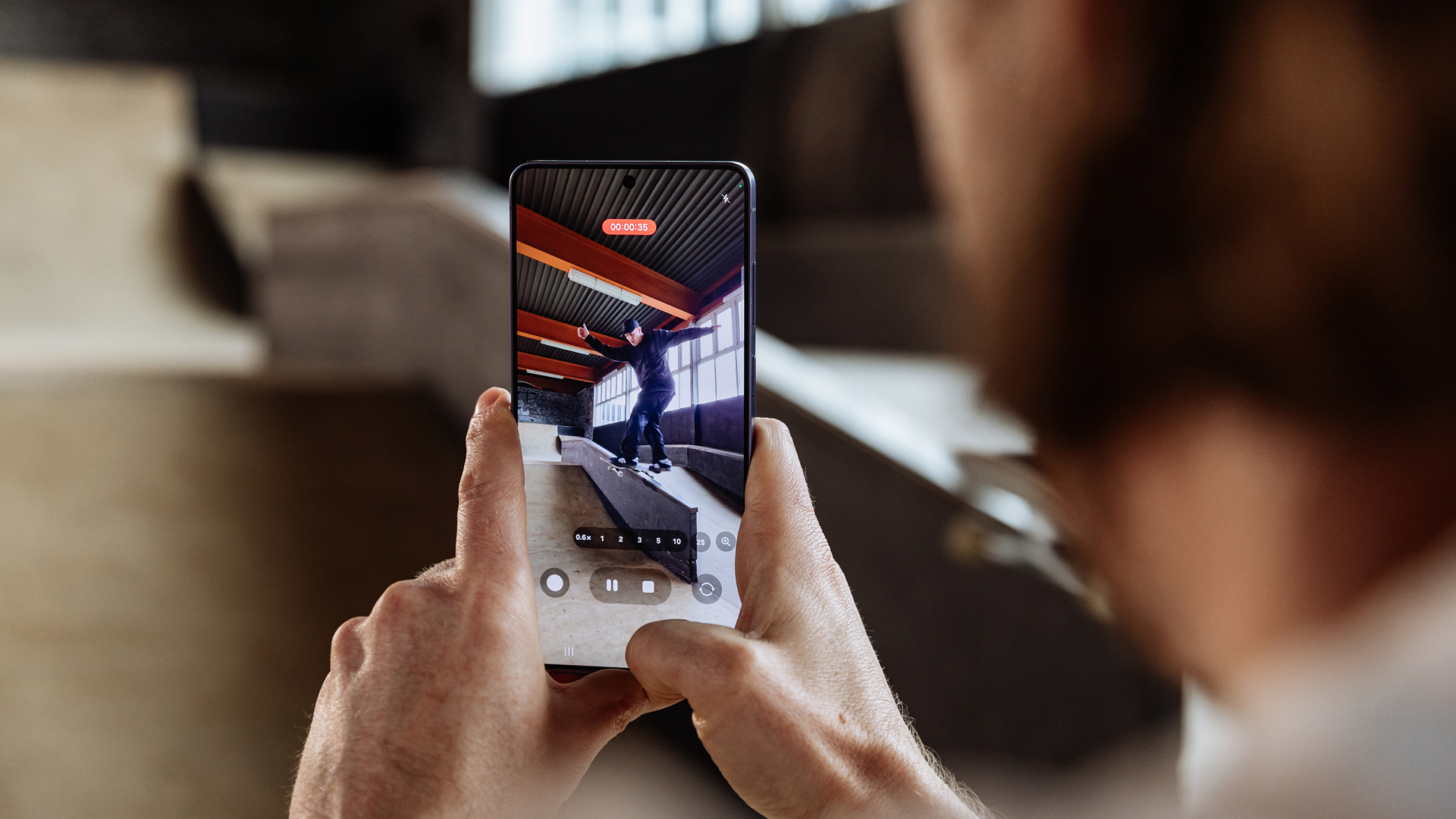 Recording a video with Samsung Galaxy S26 Ultra